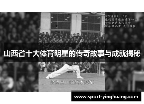 山西省十大体育明星的传奇故事与成就揭秘
